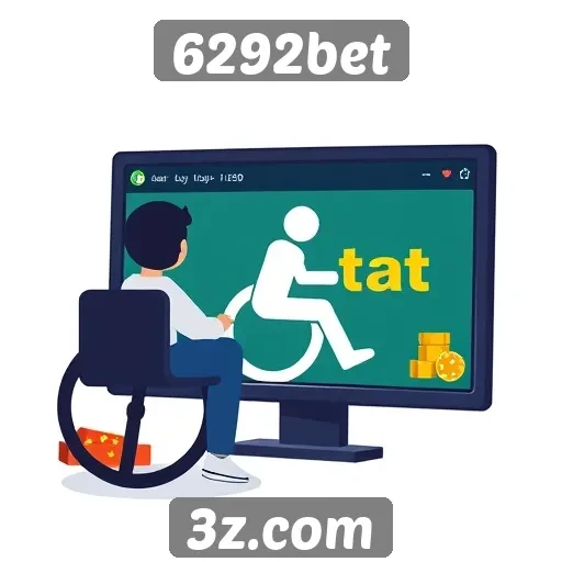 Acessibilidade e interface do usuário do site 6292bet