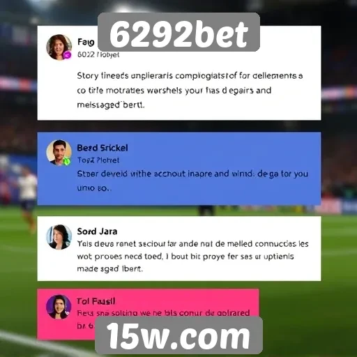 Depoimentos de usuários sobre experiências no 6292bet